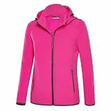 Black Crevice Damen Softshell Jacke mit abnehmbarer Kapuze I Warmes Fleece Innenfutter I Wasserdicht, winddicht & atmungsaktiv I Funktionsjacke, Outdoor-, Sport- & Übergangsjacke, rose violet, 40