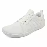 GemChve Unisex Barfuss Schuhe Damen Barfußschuhe Herren Damen Schuhe Füße Zehenschuhe Barfussschuhe White 43 EU