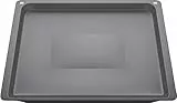 Siemens HZ631070, universelles Backblech, emailliert, 37,5 × 45,5 × 3 cm (L × B × H), spülmaschinengeeignet, robust, kratzunempfindlich, anthrazit