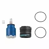 GROHE Ersatzteil, 40mm Kartusche (für verschiedenste GROHE Einhebelmischer, mit keramischem Dichtsystem, mit integrierter Temperatur- und Mengenbegrenzung), 46374000