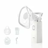 yuwell Inhalationsgerät für Kinder und Erwachsene, Tragbares Inhaliergerät Ideal für Reisen und zu Hause, Erzeugt Ultrafeine Partikel, Tragbar, Leicht & Effektiv Inhalator Vernebler (M103T)