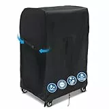 GARPROVM Grillabdeckung Wetterfest, klein Gasgrill Abdeckung 76 x 66 x 120 cm, Wasserdicht Grill Abdeckhaube 420D Oxford Gewebe Staubdicht Sonnenschutz, Outdoor Schutzhülle für Grill Grillhaube