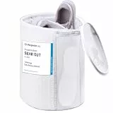 Teletrogy Schuhwaschbeutel Waschmaschine, Schuhwaschbeutel mit Zwei Zonen-Design und 2er Netztaschen für Komplettreinigung, Wäschesack Schuhe für Waschmaschine, Schuhe Wäschenetz für Sneaker, Weiß
