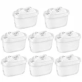 isinlive 8 Pack Wasserfilter für Brita Wasserfilterkartuschen Kompatibel mit Brita Maxtra+, für Style, Mavea Elemaris XL Wassertank - 8 Stück
