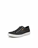 Ecco Herren Soft 7 Sneaker, BLACK, 44 EU
