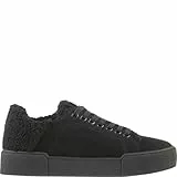Högl Damen Fluffy Sneaker, Schwarz, 35 EU