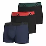 adidas Herren Unterwäsche 3er Pack-Trunk (3PK) -Active Flex Cotton Boxershorts, Assorted_4AM002, XL