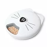 Catit - PIXI Smart Futterautomat mit 6 Mahlzeiten (Nassfutter), Weiß