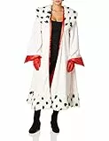 Disguise 101 Dalmatiner Animierte Damen Cruella Jacke Deluxe Kostüm, Mehrfarbig, Large (12-14) US
