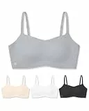 SALIA GIRL – Verstellbarer, Weicher Trainings-BH für Mädchen, Nahtlose Cloudcozy-Sport-BHS in Den Größen 10–14 mit Festen Einlagen, Cami-BHS für Teenager