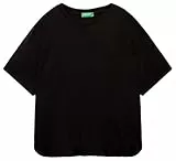 United Colors of Benetton T-Shirt, Schwarz, Medium