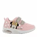Leomil Disney Minnie Schuhe Mädchen Blinkschuhe Kinder 27, Ideal for Schule und Freizeit, Rosa
