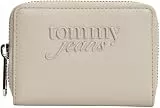 Tommy Jeans Damen Geldbörse Must Small mit Branding, Beige (Stone), Einheitsgröße