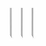 ZLKSKER Hartmetall-Nadeln, Ersatz für parallel gekreuzte Messschieber, Wolframstahl, Anreißnadel, Nonier-Messschieber, Markiernadel, 3 Stück