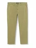 7 For All Mankind Men's Slimmy Chino TAP. LuxPerSat Pants, Green, W32
