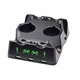 VBESTLIFE Ladestation für, Ladestation Schnellladung mit 4 Ladestationen und LED-Anzeige für/Move/VR