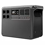 DJI Power 2000 Tragbare Powerstation 2048 Wh, 3000 W Solar Generator, LiFePO4 Akku, kompakte Größe, in 45 Min. von 0% auf 80% geladen, Notstromaggregat (power 2000)