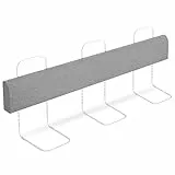 Yakimz Bettgitter für Kinder 180cm, Bettschutzgitter 5-Loch Höhenverstellbar, Rausfallschutz Bett, Kinderbettgitter, Babybettgitter Sicher, Einfach zu Montieren, Grau