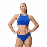 Speedo Damen-Badeanzug, Bikini-Unterteil, weicher Stoff, Klassischer tiefer Saphir, S