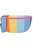Fritzi Bum Bag Limited Rainbow Damen Crossbody Bauchtasche Umhängetasche Freizeit Alltag Reißverschluss Baumwolle 9 x 13 x 29 cm, Bunt