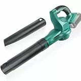 Laubbläser für Bosch PBA 18V Akku,klein Laubgebläse,Akku Bläser,Kabellose Leaf Blower die Beseitigung von Laub/Autostaub(Luftgeschwindigkeit 180MPH, Luftmenge 3.8m³/min,Ohne Akkus)