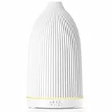SALKING Diffuser ätherische Öle Diffusor 100ML - Aromatherapie Duftdiffusor Raumduft Duftöldiffusoren Essential Oil Raumdiffuser Leise Einstellbar Raumdiffusor Klein RGB für Yoga Büro Weiß