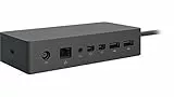 Microsoft 1661 Dock Station für Mobiltelefone - (Microsoft Surface Cover, Tablet, Microsoft Surface Pro 3, Surface Pro 4-Oberflächenbuch, Schwarz) (Generalüberholt)