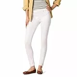 Amazon Essentials Damen Stretch-Schlupf-Jeggings mit mittlerer Leibhöhe - Auslaufmodell, Weiß, 46