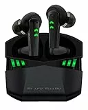 Black Shark Bluetooth Kopfhörer mit 35ms Extrem Geringer Latenz, Kopfhörer Kabellos mit Premium-Sound, Bluetooth 5.2, 10-mm-Treiber, 4 Hyperclear Mics, IPX5 Wasserdicht, 20 Stunden Wiedergabezeit