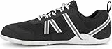 Xero Shoes Prio Herren Barfußschuhe — Laufschuhe für Herren, Nullabsatz, minimalistisch, Breite Zehenbox, Leichtgewichtige Trainingskleidung — Schwarz/Weiß, Größe 43 EU