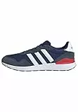Adidas Herren Run 60s 4.0 Shoes, Dark Blue/Cloud White/Aurora Ink, 46 2/3 EU