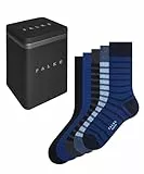 FALKE Herren Socken Happy Box Multipack M So Baumwolle gemustert 5 Paar, Mehrfarbig Blue Mix 0010, 43-46