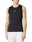 Champion Herren Legacy Modern Basket at The Gym-Quick-Dry S/L Tank Tanktop, Schwarz, Medium