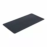 MotionTex Trainingsgeräte-Matte für Unterstationäres Fahrrad, Spin-Bike, Heimtrainer, Laufband, Fitnessgeräte, Heim-Fitnessstudio, Bodenschutz, 61 x 121,9 cm, Schwarz