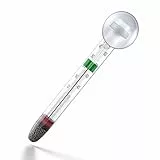 Aquarium Thermometer aus Glas mit Saugnapf – Präzises Thermometer für Fischtanks & Süß- oder Meerwasser-Aquarien