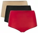 Chantelle SOFTSTRETCH | 3er-Pack nahtloser & nicht abzeichnender Slip mit hoher Taille, auch unter enger Kleidung, ultrabequem & leicht | Dessous Damen | Einheitsgröße von 36 bis 44