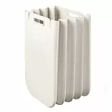 Guzzini - Home, ECO PACKLY Abfallsammler - Milchweiß, 30x25xh45 cm (open)|30x5xh45 cm (closed)|Capacity 25 lt - 196400156