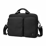 tomtoc Laptoptasche Passt Bis Zu 15 15,6 16 Zoll Laptop Wasserabweisend Tasche für MacBook Pro M5 Pro/Max (2026), Aktentasche Herren für Business Tägliches Pendeln, Platz für Dokumente und Ladegerät