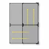 EASYmaxx Insect Protect Fliegengitter Balkontür | Teleskop Fliegengitter Tür mit integriertem Netz | Insektenschutz Balkontür ohne Zuschneiden | Ohne Bohren | max. ca. 122 x 285 cm
