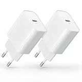 30W USB C Ladegerät, USB C Adapter, PD 3.0 i-Phone Schnellladegerät Netzteil, Ladestecker Power Stecker für i-Phone 16/15/14/13/12 Plus Pro Max Mini,AirPods iPad,Samsung Galaxy S24/S23/22 (2-Stück)