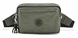 Kipling ABANU Multi Kleine Umhängetasche, die in eine Hüfttasche umgewandelt Werden kann, Green Moss (Grün)