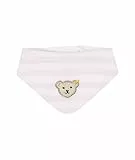 Steiff Unisex - Baby Halstuch Nickytuch, Gestreift, Gr. 38 (Herstellergröße: Ii), Rosa (Barely Pink 2560)