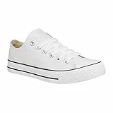 Elara Unisex Sneaker Low top Turnschuh Textil Chunkyrayan 89A35B-White-41