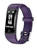 GRV Schrittzähler Uhr Ohne Bluetooth/App/Handy für Damen und Heren,Kinder Fitness Tracker Fitnessuhr mit Schrittzähler Kalorienzähler,Schlafüberwachung,IP68 Wasserdicht