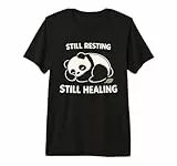 Niedlicher schläfriger Panda, Ausbrenner, Erholung, Stressabbau, Ruhetag Premium T-Shirt