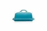 Le Creuset Butterdose aus Steinzeug, 900 g, 17 x 12.5 x 9 cm, Karibik, 70837171700000