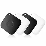 Air Tracker Tag，Smart Schlüsselfinder Geldbörsen FinderKompatibel mit Apple Find My(nur iOS), Anti-Verlust-Locator mit Austauschbarer Batterie, Mini-Bluetooth-Tag für Schlüssel, Taschen, Haustiere