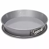 Städter we love baking Springblech schräg, Ø 32/29 cm, Backform für Torten & Kuchen in Silber, hochwertige Antihaftbeschichtung, PFAS frei, Temperaturbeständig bis 250 °C