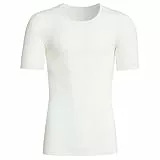 Susa Herren Angora onderhemd S8010070 Thermounterw sche Oberteil, Weiß (Wollweiß S122), XL EU