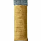 deuter Orbit SQ +6° Kunstfaserschlafsack,Caramel-Teal,Left Zip